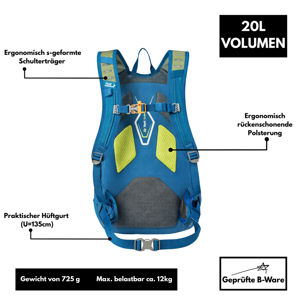 Terra Peak Active 20 - Rucksack 20L - B-Ware