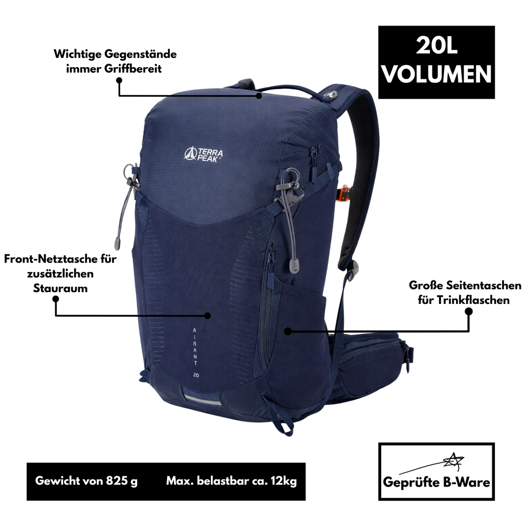 Terra Peak Airant 20 - Rucksack 20L - B-Ware