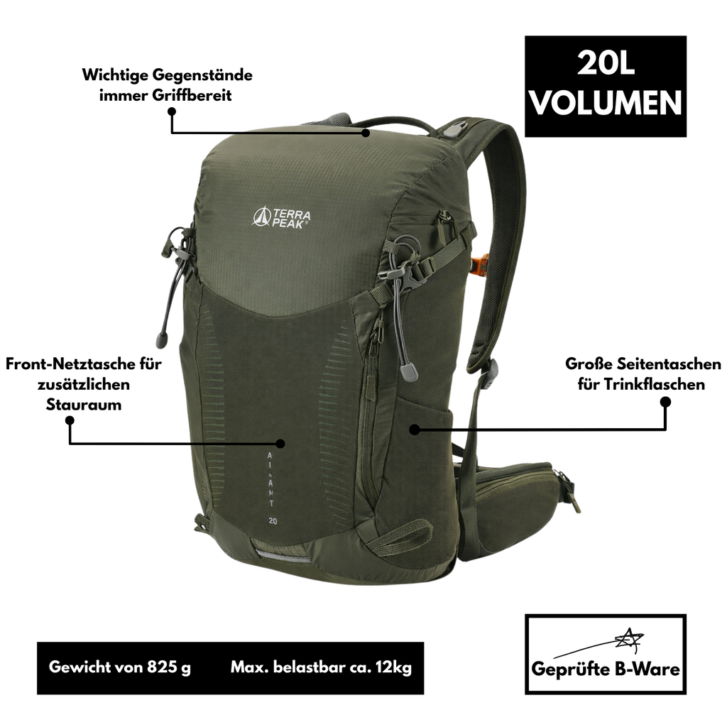 Terra Peak Airant 20 - Rucksack 20L - B-Ware