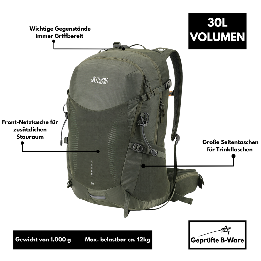 Terra Peak Airant 30 - Rucksack 30L - B-Ware