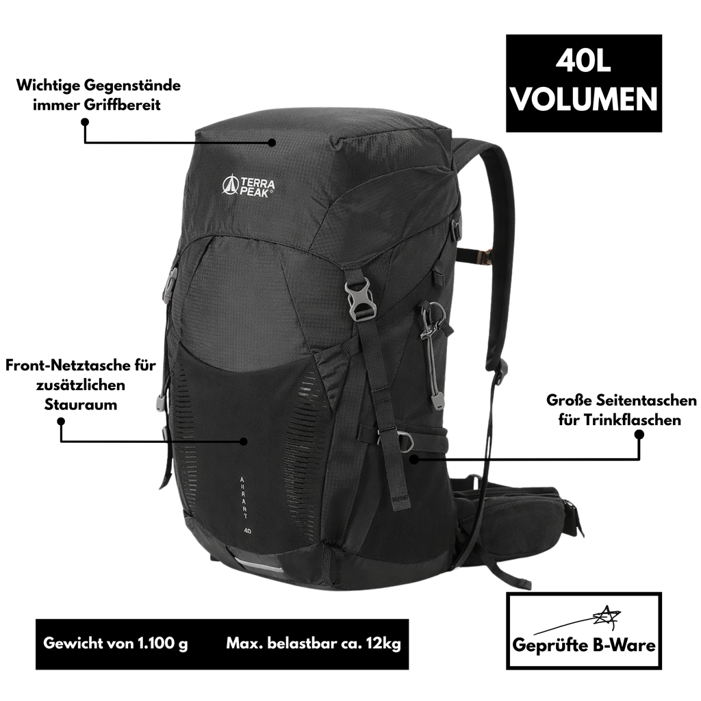 Terra Peak Airant 40 - Rucksack 40L - B-Ware