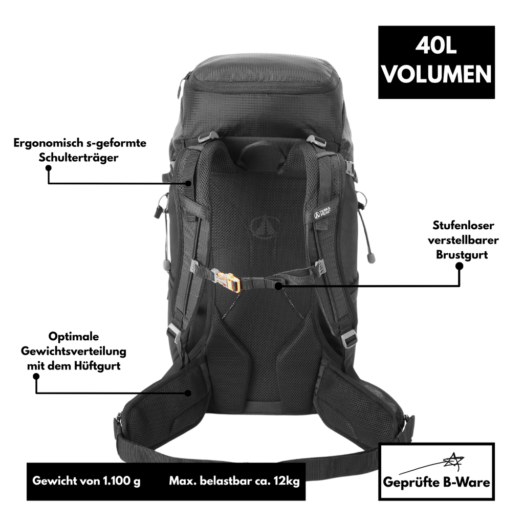 Terra Peak Airant 40 - Rucksack 40L - B-Ware