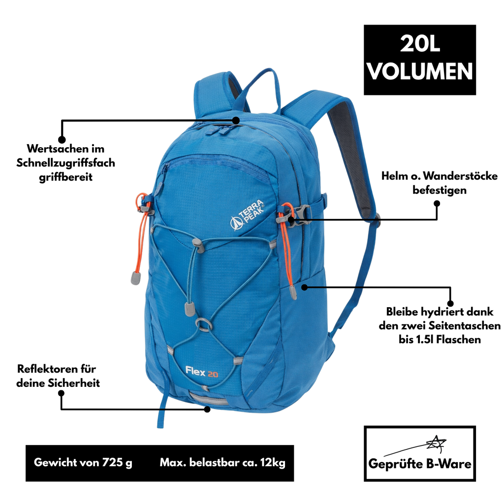 Terra Peak Flex 20 - Rucksack 20L - B-Ware