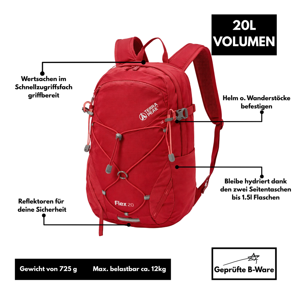 Terra Peak Flex 20 - Rucksack 20L - B-Ware