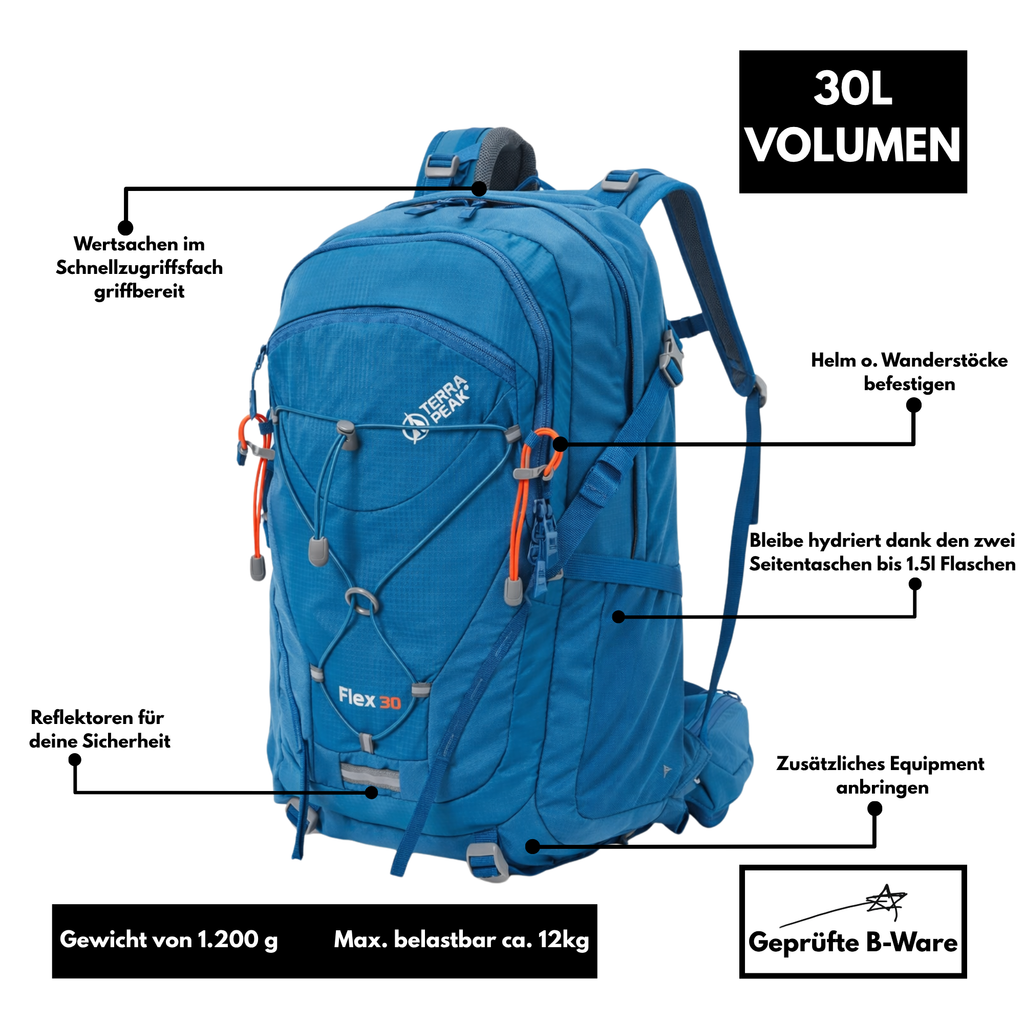 Terra Peak Flex 30 - Rucksack 30L - B-Ware