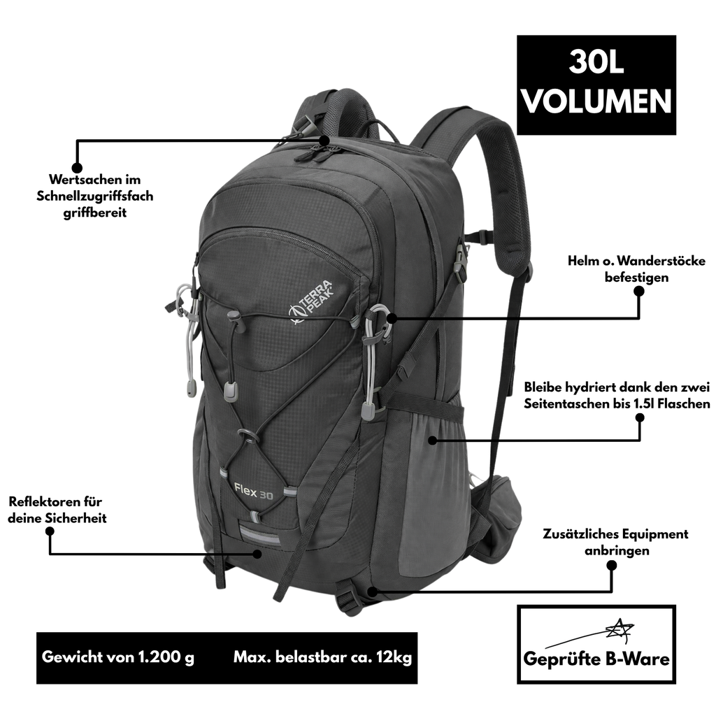 Terra Peak Flex 30 - Rucksack 30L - B-Ware