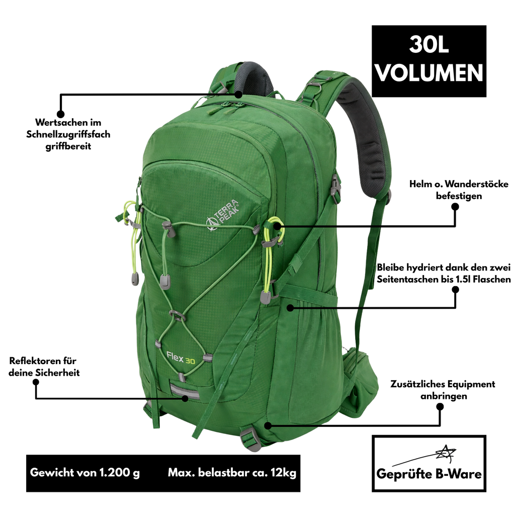 Terra Peak Flex 30 - Rucksack 30L - B-Ware