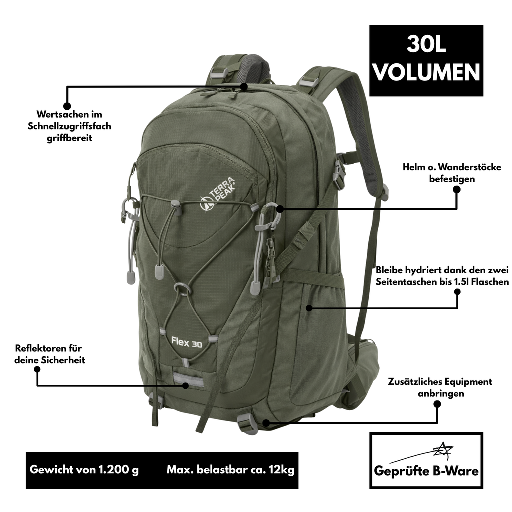 Terra Peak Flex 30 - Rucksack 30L - B-Ware