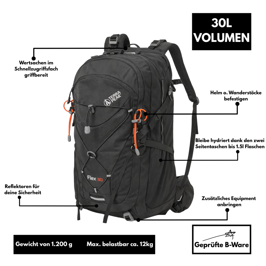 Terra Peak Flex 30 - Rucksack 30L - B-Ware