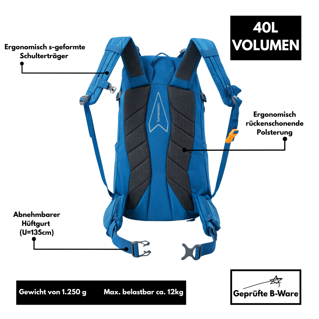 Terra Peak Flex 40 - Rucksack 40L - B-Ware